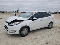 Salvage cars for sale from Copart New Braunfels, TX: 2015 Ford Fiesta S