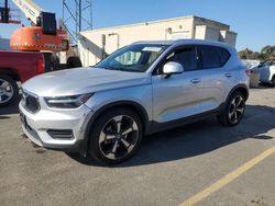 Salvage cars for sale from Copart Hayward, CA: 2019 Volvo XC40 T5 Momentum