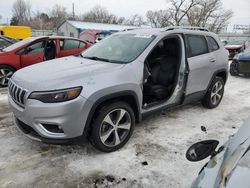 Vehiculos salvage en venta de Copart Wichita, KS: 2020 Jeep Cherokee Limited