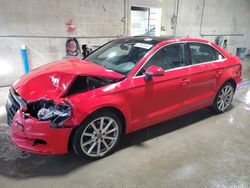 Salvage cars for sale at Blaine, MN auction: 2015 Audi A3 Premium Plus