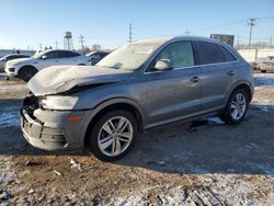 Salvage cars for sale at Chicago Heights, IL auction: 2016 Audi Q3 Premium Plus