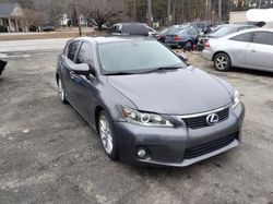 Lexus salvage cars for sale: 2012 Lexus CT 200