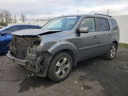 Salvage cars for sale at auction: 2012 Honda Pilot Exln