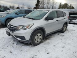 Salvage SUVs for sale at auction: 2015 Honda CR-V LX