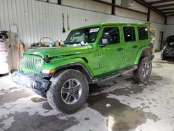 Jeep salvage cars for sale: 2019 Jeep Wrangler Unlimited Sahara