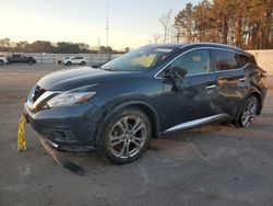 Salvage cars for sale at Dunn, NC auction: 2015 Nissan Murano S