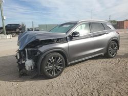 Infiniti salvage cars for sale: 2022 Infiniti QX50 Luxe