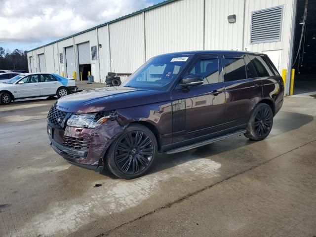 2018 Land Rover Range Rover HSE