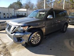 Salvage cars for sale at auction: 2017 Nissan Armada SV