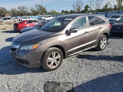 Salvage cars for sale at Riverview, FL auction: 2013 Acura RDX