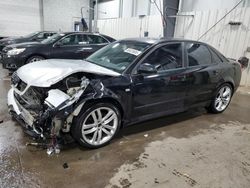 Salvage cars for sale at Ham Lake, MN auction: 2004 Audi A4 1.8T