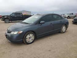 2006 Honda Civic Hybrid en venta en Amarillo, TX