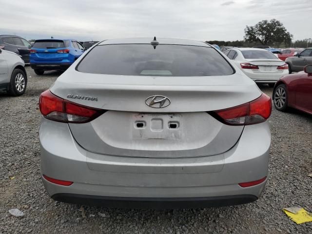 2016 Hyundai Elantra SE