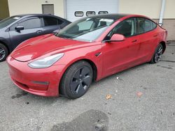 Tesla Vehiculos salvage en venta: 2022 Tesla Model 3