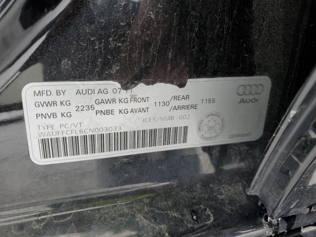 2012 Audi A4 Premium