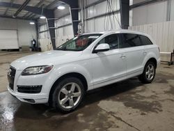 Salvage cars for sale at Ham Lake, MN auction: 2013 Audi Q7 Premium Plus