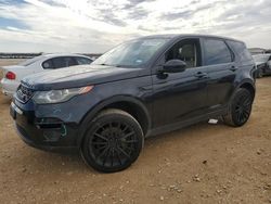 Salvage cars for sale at San Antonio, TX auction: 2016 Land Rover Discovery Sport HSE