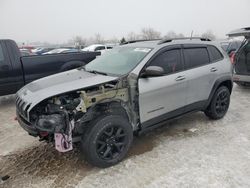 Salvage cars for sale at London, ON auction: 2016 Jeep Cherokee Trailhawk