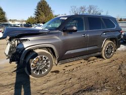 Salvage cars for sale at Finksburg, MD auction: 2024 Toyota Sequoia SR5