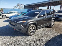 Vehiculos salvage en venta de Copart Riverview, FL: 2014 Jeep Cherokee Trailhawk