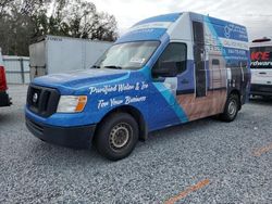 Salvage trucks for sale at Riverview, FL auction: 2018 Nissan NV 2500 S