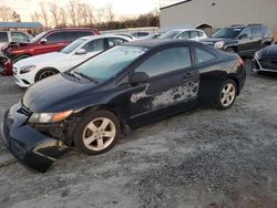 Salvage cars for sale at Spartanburg, SC auction: 2008 Honda Civic EX