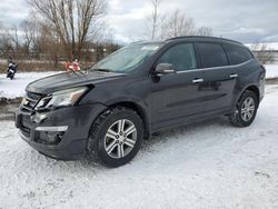 Chevrolet salvage cars for sale: 2017 Chevrolet Traverse LT