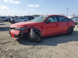 Salvage cars for sale at Sacramento, CA auction: 2022 Honda Civic Sport