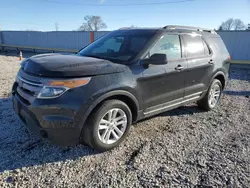 Salvage cars for sale at Franklin, WI auction: 2015 Ford Explorer