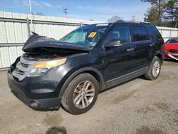 Salvage cars for sale at Shreveport, LA auction: 2013 Ford Explorer XLT