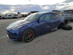 Salvage cars for sale at Lumberton, NC auction: 2021 Tesla Model Y