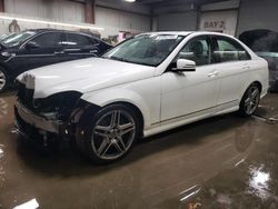 Salvage cars for sale at Elgin, IL auction: 2013 Mercedes-Benz C 300 4matic