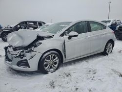 Salvage cars for sale at Woodhaven, MI auction: 2019 Chevrolet Cruze LT