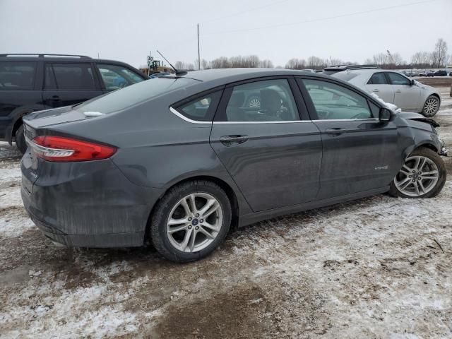 2018 Ford Fusion S Hybrid