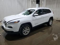 Salvage cars for sale from Copart Central Square, NY: 2018 Jeep Cherokee Latitude Plus