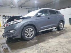 Salvage cars for sale at Candia, NH auction: 2018 Hyundai Tucson SEL