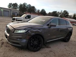 Salvage cars for sale at Mendon, MA auction: 2021 Lincoln Nautilus Reserve