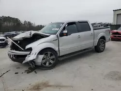 Salvage trucks for sale at Gaston, SC auction: 2012 Ford F150 Supercrew