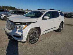 Salvage cars for sale at Harleyville, SC auction: 2019 GMC Acadia Denali