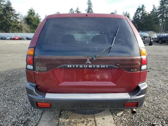 2003 Mitsubishi Montero Sport XLS