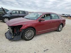 Salvage cars for sale at Temple, TX auction: 2016 Volkswagen Passat SE