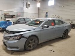 Vehiculos salvage en venta de Copart Des Moines, IA: 2014 Chevrolet Impala LS