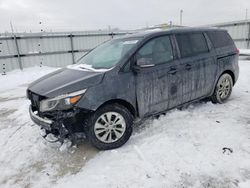 Salvage cars for sale from Copart Walton, KY: 2016 KIA Sedona LX