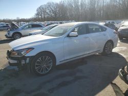 Salvage cars for sale at Glassboro, NJ auction: 2017 Genesis G80 Base