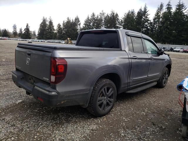 2020 Honda Ridgeline Sport