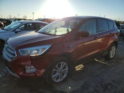 Salvage cars for sale at Indianapolis, IN auction: 2017 Ford Escape SE