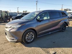 Toyota Sienna xle salvage cars for sale: 2022 Toyota Sienna XLE