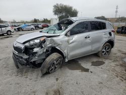 Salvage cars for sale at Orlando, FL auction: 2020 KIA Sportage LX