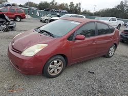 Salvage cars for sale at Riverview, FL auction: 2005 Toyota Prius