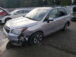 Salvage cars for sale from Copart Arlington, WA: 2017 Subaru Forester 2.5I Limited